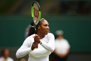 Serena Marches On, as Venus Exits Wimbledon